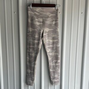 Athleta Gray Leggings High-Waisted Stretchy